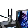 Tarjeta de red inalámbrica USB 1300Mbps Gigabit 5G de doble banda sin controlador wifi6 receptor inalámbrico para computadora al por mayor