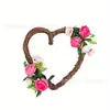 Guirlanda de Dia dos Namorados Transfronteiriça, Guirlanda de Amor, Decoração de Porta Amazon, Pendente de Porta de Casa, Guirlanda de Porta da Frente, Novidades de Primavera, Pendente de Parede