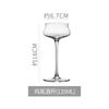 Nueva copa de cóctel de cristal creativo, copa de champán, copa de bar, copa de degustación de vino espumoso, licores, vino