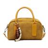 Bolso de Mano Boston de Color Contrastante de Moda 2025 Otoño Nuevo de Alta Calidad Tendencia Bolso de Hombro Cruzado