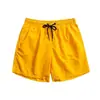 Shorts Masculinos de Verão Cor Doce Roupa Íntima Roupa de Praia Calças Esportivas Fitness Finas Secagem Rápida Casuais