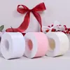 Fita de Chiffon Seda de Leite Rolo Grande Fita para Embalagem de Buquê de Flores Laço Artesanal DIY Fita de Acessórios Fita de Cetim