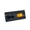 Db- 0,4kg Tomada de Interruptor Amarelo Pequena de 8 Caracteres Dois Pinos Tomada de Interruptor Basculante Dois em Um Certificação de Segurança Ccc