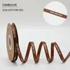 Embalagem de Buquê Fita com Fio Impressa 1cm Fita Inglesa Material DIY para Buquê Fita Fita Materiais para Floricultura