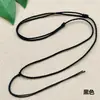 Cordón de Cadena para Colgante de Jade Dorado y Plateado de Cuerda Pura Tejida a Mano Casual Lote Ajustable Collar Marrón Cuerda Trenzada Roja