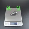 Pendente de ferro para pesca tipo gota proteção ambiental drop de pesca pesca em mar com vara leve pendente de argola no nariz contador de peixes substituto de pendente de chumbo