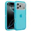 Aplicable Transfronterizo Funda para Teléfono Móvil Transparente a Prueba de Tres Elementos iPhone17Pm Cubierta Protectora Tres en Uno Anticaídas Apple 17/16/15