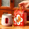 Taza Nueva Regalo Taza de Agua Creativa Cerámica Año Animal Souvenir Festivo Taza Taza de Regalo de Año Nuevo