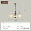 Lámpara de Sala de Estar de Alta Gama de Diseño Francés Retro con Forma de Estrella, Modelo Nuevo 2026, con una Atmósfera Acogedora, Araña Octagonal Vintage con Forma de Estrella para Dormitorio Principal