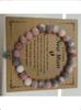 Pulsera de Amistad para Mujer Explosiones Transfronterizas Cebra Rosa Piedra Roja Ágata Morada Pulsera de Hilo para Pie Mano Ágata Lapislázuli