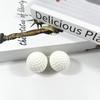 Cesta de Pie de Malla Mini 4cm Transfronteriza Completamente Impresa Palo de Malla Bola Descompresora de Esponja de Espuma de PU Juguete de Bola Elástica Sólida por Transferencia de Calor
