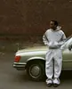 Em Estoque Transfronteiriça Marca da Moda Moletom Solto Hip-Hop Streetwear Unissex com Zíper e Capuz Jaqueta Casual 2025