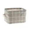 Cesta de Tela Rectangular Cesta de Almacenamiento Bolso de Mano Impermeable Cesta de Baño Cesta para Artículos Varios Cesta de Almacenamiento para Escritorio Cesta de Almacenamiento Azul