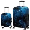 Nueva Funda Gruesa Transfronteriza para Maleta, Funda Protectora Elástica, Funda Antipolvo de Alta Elasticidad, Serie Paisaje y Cielo Estrellado Funda para Maleta de Viaje