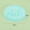 Forma de Silicone para Bolo Grau Alimentício Girassol com Duas Orelhas Forma para Assar Ferramentas de Silicone para Assar DIY Venda Direta da Fábrica