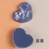 Xiaohongshu mesmo estilo AB flash amor patch diy brincos artesanais acessórios para cabelo celular concha sapato flor acessórios material