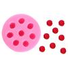 Série Frutas Laranja Morango Mirtilo Framboesa Formato Molde de Silicone Fondant Chocolate Decoração de Bolo