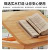 Mesa de Centro Móvil con Tapa Abatible Mini Sofá Mesa Auxiliar Estante de Almacenamiento para Apartamento Pequeño Mesa de Noche para Dormitorio Mesa Pequeña con Ruedas