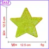 Lentejuelas de Punto Estrella Toalla Tela Bordada Pegatinas Forma de Corazón Letra Parche para Ropa Accesorios de Ropa Pegatinas DIY