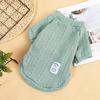 Fábrica de Tejidos Dalong Ropa para Gato Primavera y Otoño a Cuadros Suéter para Mascota de Dos Patas Cachorro Tejido Chaqueta