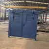 Puerta de aire tipo cortina sin presión con transmisión manual para abrir y cerrar, diseño de panel de puerta equilibrado sin presión, puerta de aire sin presión
