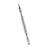 Temu Bastão de Terapia de Aço Inoxidável One-Piece Bastão de Acupressão Caneta de Acupressão Bastão de Massagem de Beleza Caneta de Massagem de Pontos de Acupuntura Meridiano