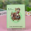 Imanes de Nevera de Aleación de Minorías Étnicas Guizhou Fénix Cultural y Creativo Chica Étnica Linda Viaje Magnético Imanes de Nevera de Metal