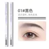 El Nuevo Lápiz de Cejas Doble Ultra Fino Delinea Naturalmente las Cejas Salvajes y No Se Desvanece ni Se Elimina Fácilmente el Maquillaje. Cosméticos Asequibles para Principiantes