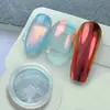 Arte de unhas novo pó camaleão transfronteiriço pó neon mágico mudança de cor polarizado maquiagem sombra de olho pó aurora fabricantes atacado