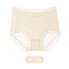 Pantis sin costuras de seda helada con sensación de segunda piel para mujer, Pantis sin costuras para niñas, Pantis ultrafinos antibacterianos de seda de morera en la entrepierna para mujer
