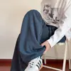 Calça casual de perna reta com estampa de escamas de dragão estilo americano, calça masculina de outono da moda, corte solto e perna larga, calça longa versátil para adolescentes