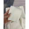Camisa de punto con cuello alto pequeño y grueso de cuello semialto para mujer, otoño e invierno 2024, suéter interior encerado suave, top grueso