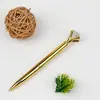 Libro de visitas Pluma de Diamante Set de Plumas Metálicas con Estuche a Juego Bolígrafo Negro Pluma de Gel Negra