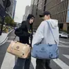 2026 Nova Bolsa de Viagem Grande Capacidade Bolsa de Mão Esportiva Bolsa de Bagagem de Viagem Estilo Coreano Transversal Bolsa Fitness