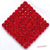 Flor artificial artesanal cabeça de flor de sabão espessada três camadas sem base flor de rosa flor de sabão flor de sabão atacado