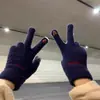 Lindo Peluche de Panda Rojo Guantes Engrosados para Mujer, Estilo Ins, Cálidos, Estudiante, Ciclismo, Cortavientos, A Prueba de Frío, Pantalla Táctil, Invierno, Hombres