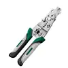 Pinzas Pelacables Multifuncionales para Electricistas, Pinzas Especiales para Tirar y Pelar Cables, Enrollado de Cables, Corte de Cables y Crimping