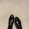 Zapatos para Mujer Estilo Mismo de Mamá Uva, Mocasines Arco del Triunfo, Zapatos Planos para Mujer Otoño e Invierno, Zapatos Pequeños de Cuero Estilo Británico, Zapatos de Tacón Bajo