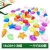 Gemas de cristal acrílicas para niños, accesorios de bricolaje para pequeños animales, juguetes de gemas para parques de atracciones, compra al por mayor