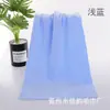 Atacado de fábrica pacote com 5 toalhas de fleece de coral lisas mais macias que algodão puro cabeça de limpeza absorvente embalagem com selo na cintura