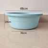 Lavabo de plástico Lavabo pequeño grande Alojamiento doméstico Lavabo engrosado Lavabo para bebés niños adultos Lavabo para lavar los pies Lavabo para la ropa