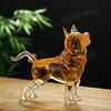 Botella de Vino para Cachorro con Forma de Animal, Botella de Vino de Ginseng de Vidrio de Borosilicato Alto, Botella de Vino Artesanal con Forma de Perro, Signo del Zodiaco