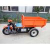 Triciclo elétrico agrícola para carro veículo de transporte de fezes de fazenda veículo de engenharia de transporte de argamassa de concreto para canteiro de obras