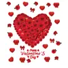 Pegatinas Estáticas Decorativas Temáticas de Amor al por Mayor 2026 Pegatinas de Pared Decorativas para el Día de San Valentín Transfronterizas para Ventanas de Centros Comerciales, Decoraciones de Entrada, Pegatinas para Ventanas de Cristal