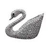 Broche de alta gama de alta gama Pin de cisne búho zorro ciervo corsage de abrigo de alta gama joyería para ropa anti-exposición