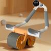 Fabricantes de nueva rueda abdominal de cuatro ruedas y ocho soportes, ensanchada, rebote automático, tipo soporte de codo para el hogar, equipo deportivo para fitness abdominal