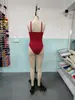 Body Cruzado con Cuello Halter Estilo Europeo y Americano, Nuevo Modelo de Verano, Body Camisola Interior Sexy Ajustado de Cuello Bajo