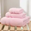 Toalla Gaoyang al por mayor Toallas faciales para el hogar para adultos Toallas de baño para el hogar para hombres y mujeres Juego de toallas lisas absorbentes 100% algodón Clase A