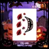 Pegatinas de tatuaje de Halloween con múltiples diseños al por mayor: calabaza, fantasma, araña, calavera, varias cicatrices sangrientas, heridas falsas