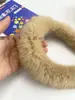 Acessórios de Renda Tiras de Pelo de Coelho Decoração Artesanal DIY Roupa Infantil Cheongsam Punhos de Sapato Punhos de Manga Tiras para Chapéu Chapéu Cabeça de Tigre Acabamento de Pelo